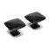 Handle button tundra RK112BL (MK112BL), black