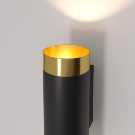 Interior backlight Elektrostandard, Poli GU10 180x60x92 mm, IP20, gold, black color.-2