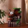 Fountain "Quiet place, house in the forest" 16x19x26 cm (with backlight)