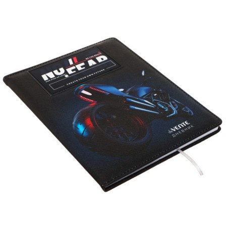 Universal Diary of 1-11 class No Fear, hard cover with foam rubber, artificial leather, lies, block 80 g/m2-1