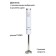ECO-315HB blender, submersible, 800 watts, 500 ml, white color