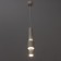 Suspension lamp "Darina" LED 10W 4000k white 6x6x30-130cm