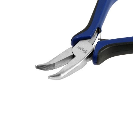 Long -bearing Mini curved tundra, nickelled, two -component handles, 125 mm-3