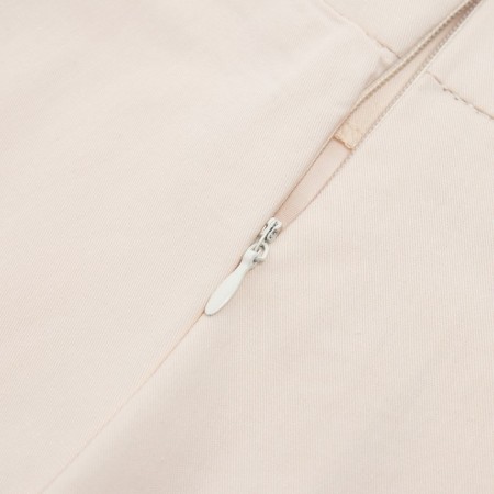 Women's cotton pants Minaku: Enjoy Milk color, size 44-10