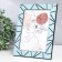 Photo frame plastic 13x18 cm "Chaos. Direct lines" Blue 21x16 cm