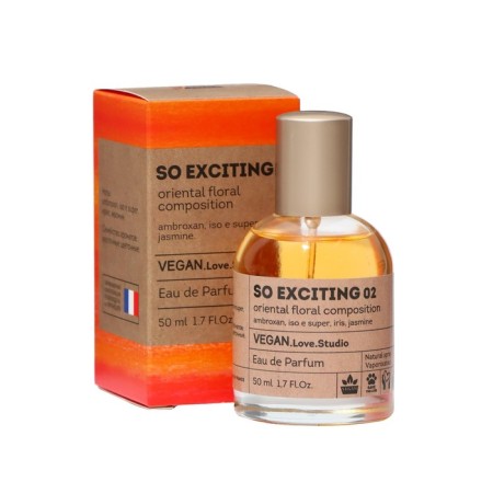 Women's perfume water Vegan Love Studio So Exciting 02, 50 ml (based on Molecules Escentric 02 (Escentric Molecules)