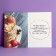 Card of "Yumber Birthday", pancakes, embossing, 12 × 18 cm