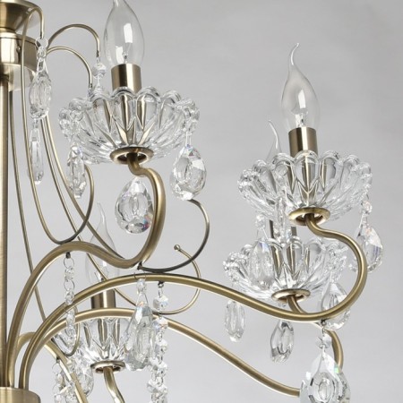 Causte "candle", size 75x86x75 cm, 480W 8xe14 IP 20-9