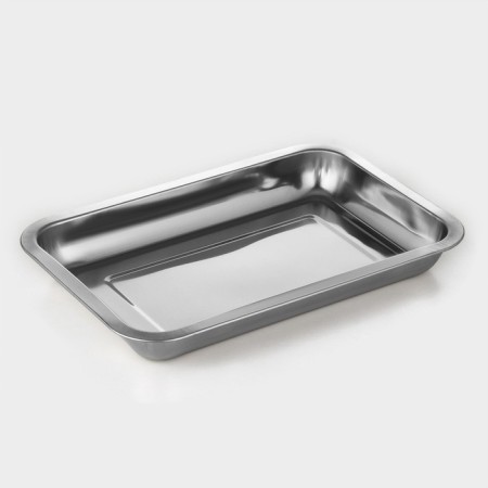 Baking she, 31.5 × 21 × 3.5 cm, chrome color