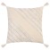 Decorative pillowcase "Ethel" BOHO, 45x45 cm, milk color, 100% cotton