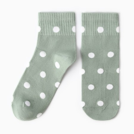 Women's socks Mini Trend, mint color, size 39-41 (25-27)