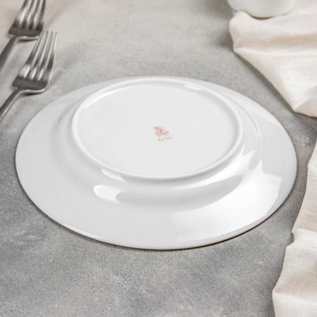 Porcelain plate "Bomond", d = 20 cm, white-2