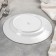 Porcelain plate "Bomond", d = 20 cm, white