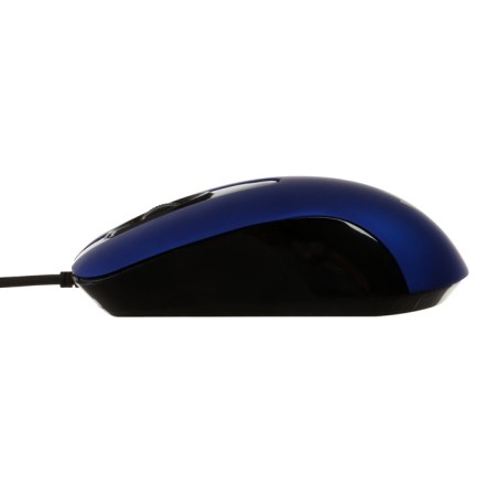 Mouse Gembird Mop-400, wired, optical, silent, 1000 dpi, USB, black and blue-3