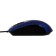 Mouse Gembird Mop-400, wired, optical, silent, 1000 dpi, USB, black and blue