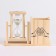 Sanding clock "Happiness begins with you", with an organizer for the office, 13.5 x 9.5 x 5 cm