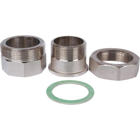 Detacible connection Stout SFT-0045-000112, American, 1 1/2 ", nickelized brass-3
