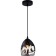 Suspended ACCIA 1xe27 40W, size 15x15x68 cm, black color