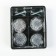 Cataphote samorem "Glavdor" reflecting, white, set 4 pcs.