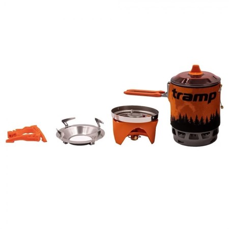TRAMP 0.8l food cooking system, orange color-10