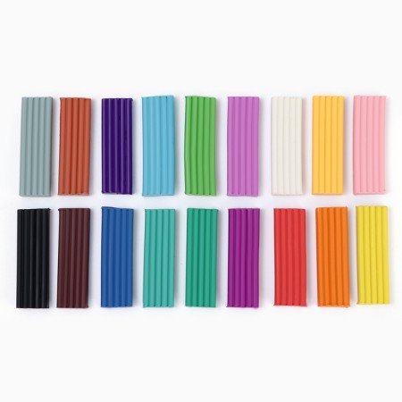 Plasticine 18 flowers soft 360 g "September 1"-5