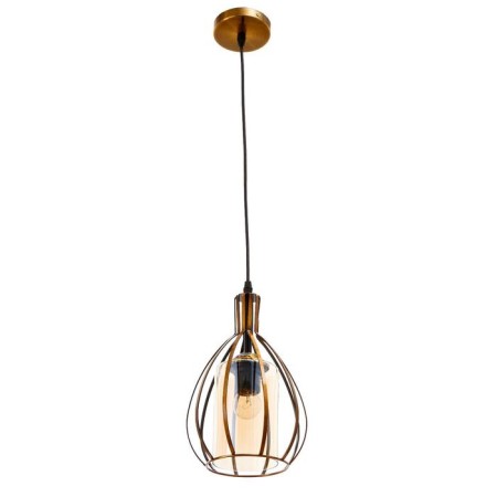 Lamp Bayerlux 59812/1 E27 40W bronze 17x17x28-128 cm-2