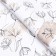 Package paper, glossy "Flower Nyud", 50 x 70 cm