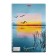 A4 notebook, 80 sheets in a cage on the crest Impressions, cover coated cardboard, selective varnish, hard substrate, mix