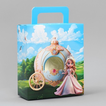 Gift folding box, packaging, "Favorite Girl", 18 x 15 x 7.5 cm-1