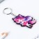 Key keychain wooden anime "with ears"