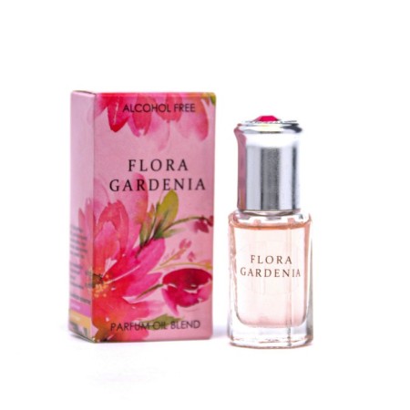 Women's oil perfumes Flora Gardenia, 6 ml-1