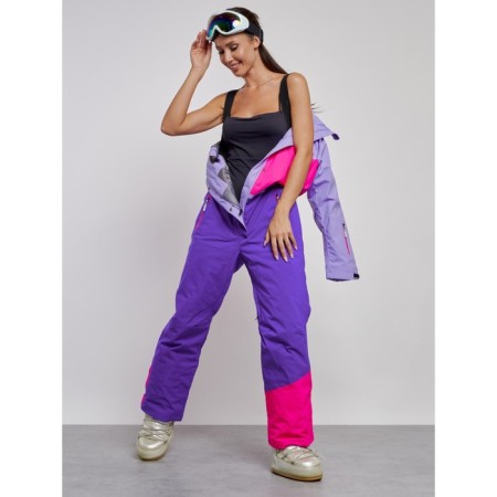Ski -linide combine Women's winter, size 42, purple color-23