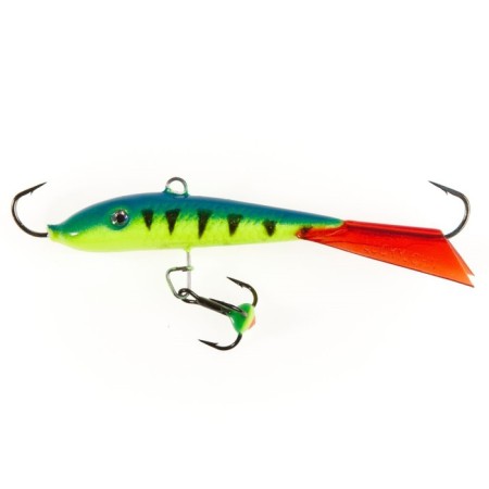 Balancir Lucky John Fin 5 + tee, 7 cm, color 36rt blister-4