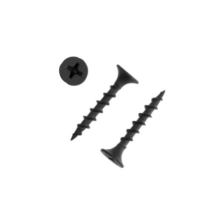 Self-tapping screws of gypsum plasterboard-drone tundra Krep 3.5x25 mm, phosphate, 1200 pcs.