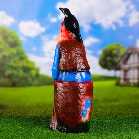 Garden Figure "Baba Yaga with a Crone" 55x28cm-2