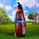 Garden Figure "Baba Yaga with a Crone" 55x28cm
