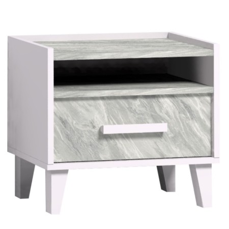 Cleat cabinet "Iris 41", 486 × 358 × 445 mm, white color / Startario