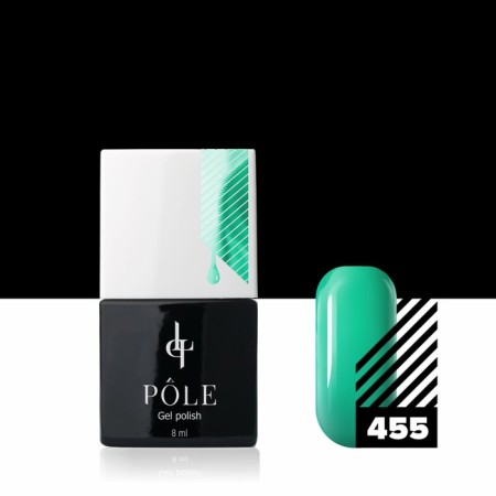 Color gel polish Pole, No. 455 Snow Eucalyptus, 8 ml