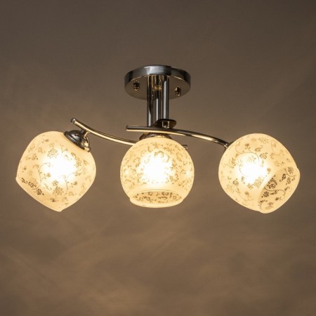 Luer "Luis" 3xe27 40W chrome 55x17x24cm-2