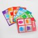 Board game. Lotto "Geometric figures", 24 elements