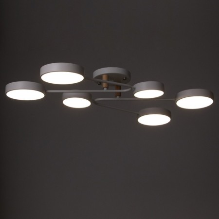 Rales "Ravella" 6XLED 60W white 73x73x15 cm Bayerlux-3