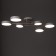 Rales "Ravella" 6XLED 60W white 73x73x15 cm Bayerlux
