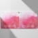 Bracelets "Demetrons" on magnets, heart, color red