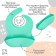 Badion for feeding children, silicone, Mum & Baby, 23x4x29, turquoise