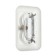 Rosette "Elect" RS 16-002, 16 A, 250 V, double, hidden, with salary, white