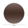 The tablecloth “Brown overflow”, round, Saten, D = 150 cm