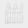 Drying dryer “Strak”, S-shaped, 40 × 23.5 × 34 cm, chromium color
