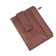 Cartholder on the button, burgundy color