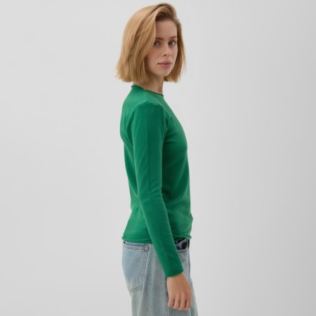 Female jumper minku, green color, rr 42-44-2