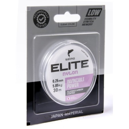 Monophile Flamo Salmo Elite Fluoro Coated Nylon, diameter 0.25 mm, test 5.85 kg, 30 m-2